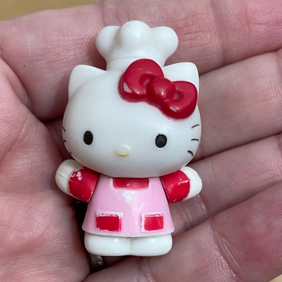 HELLO KITTY & Friends Family Figures w Glasses Set 5 PVC Sanrio 2012 Cake Topper - Picture 8 of 8